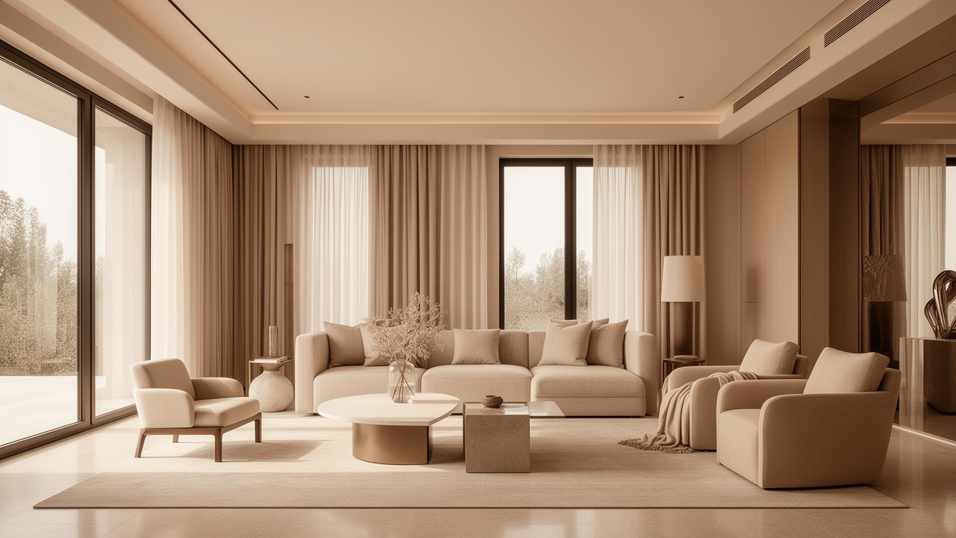 SILK & STONE interior atmosphere