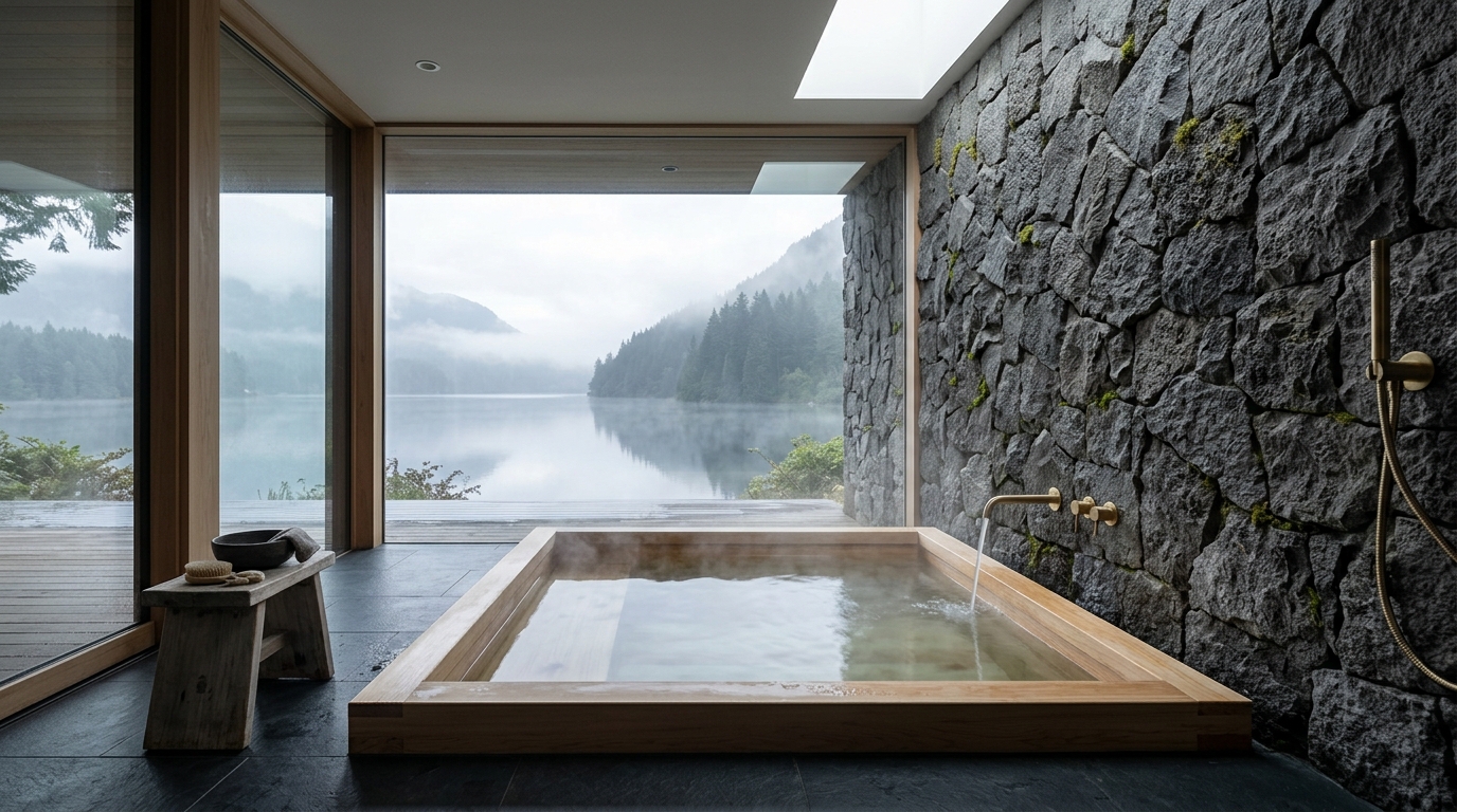 Lake Naivasha Hinoki Cedar & Volcanic Stone Spa